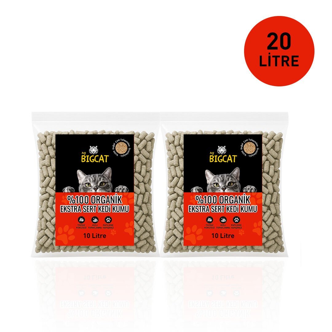 BigCat XLarge Ekstra Kedi Kumu İkili