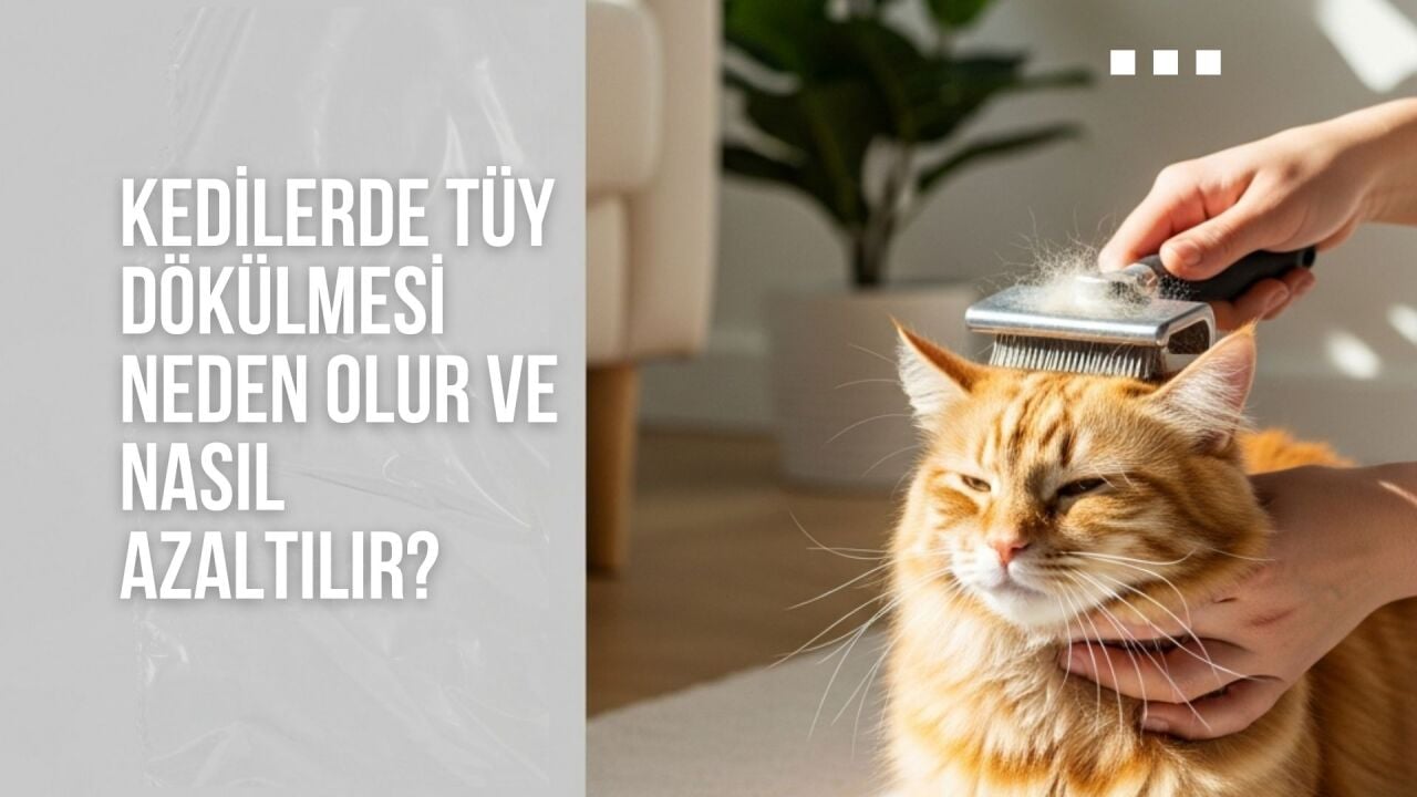 Kedi Tüy Dökülmesi Nedenleri ve Azaltma Yöntemleri