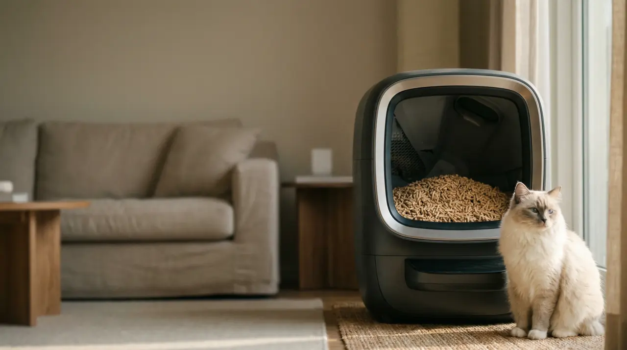 Otomatik Kedi Tuvaleti Nasıl Çalışır