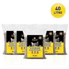 Bigcat Klasik Beşli Paket Kedi Kumu  40 LİTRE Çantasız