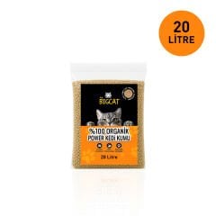 Bigcat Power 20 Litre Organik Kedi Kumu
